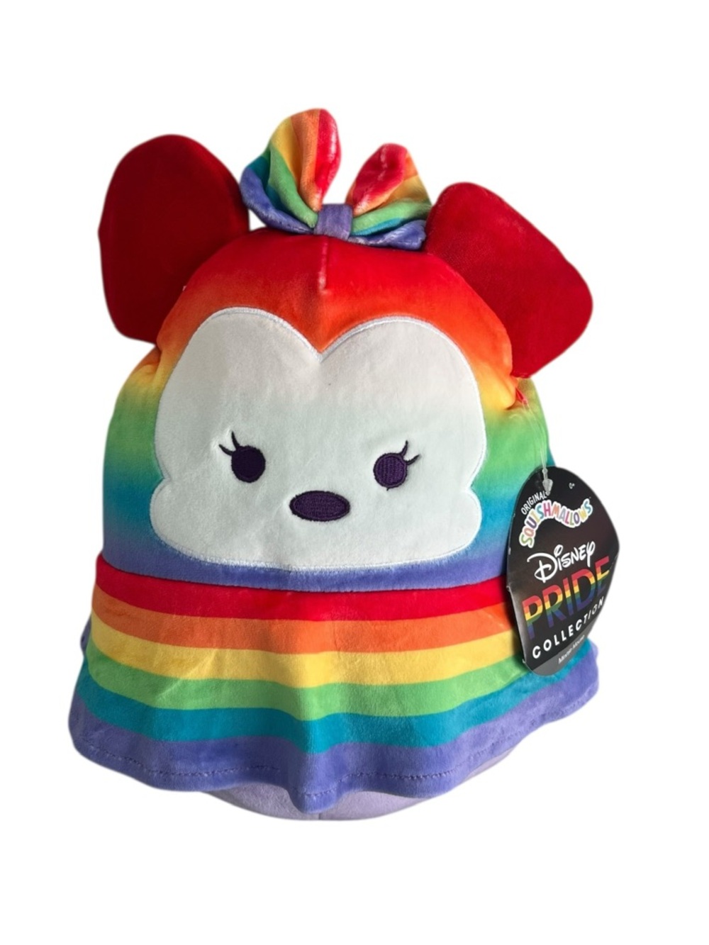 Kellytoy Squishmallow Disney Pride Minny